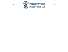 Tablet Screenshot of petrofittings.com